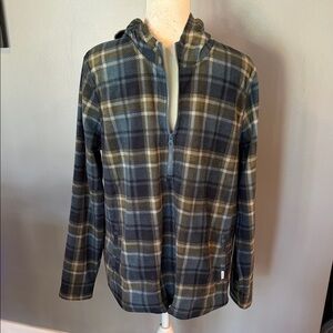 Men's Plaid Zip-Up Jacket
